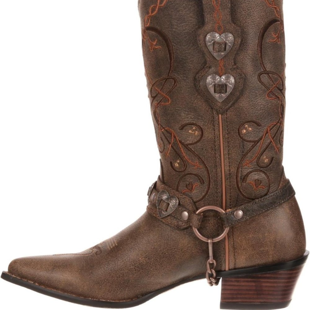 Durango Women's Crush Cowgirl Traditional Cowboy Boots  Worn Once!!